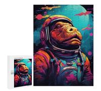 Jigsaw Puzzles 500 PCS for Teenagers Space Monkey Adventure -1 Jigsaw Puzzles for Adults Enhance Memory Parent-child Interaction Toy Intellectual Game 500 PCS