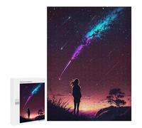 Jigsaw Puzzles 500 PCS for Teenagerss Anime Milky Way Galaxy Jigsaw for Adults Hands-on Game But Fun And Humorous for Birthday, Chrismas 500 PCS