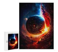 Jigsaw Puzzles 500 PCS for Teenagerss Apocalyptic Planet Jigsaw for Adults DIY Toys Analysis And Logic Deal As Gifts for The Whole Family 500 PCS