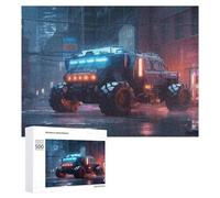 Jigsaw Puzzles 500 PCS for Teenagerss Cityscape with Armored Vehicles Jigsaws for Adults Hands-on Game But Fun And Humorous Deal As Gifts for The Whole Family 500 PCS