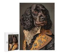 Jigsaw Puzzles 500 PCS for Teenagerss Cocker Spaniel Portrait Jigsaw for Adults Hands-on Game Wall Art Challenging To Complete 500 PCS