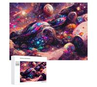 Jigsaw Puzzles 500 PCS for Teenagerss Colorful Bubble Abstract Painting Jigsaws for Adults Hands-on Game But Fun And Humorous Deal As Gifts for The Whole Family 500 PCS