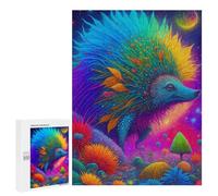 Jigsaw Puzzles 500 PCS for Teenagerss Colorful Fantasy Hedgehog Jigsaw for Adults Hands-on Game Wall Art Challenging To Complete 500 PCS