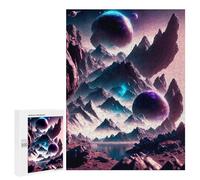 Jigsaw Puzzles 500 PCS for Teenagerss Cosmic Oasis Jigsaw for Adults Hands-on Game But Fun And Humorous for Birthday, Chrismas 500 PCS