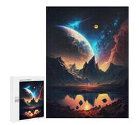 Jigsaw Puzzles 500 PCS for Teenagerss Cosmic Universe Odyssey Jigsaw for Adults DIY Toys Analysis And Logic Deal As Gifts for The Whole Family 500 PCS