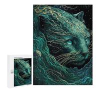 Jigsaw Puzzles 500 PCS for Teenagerss Cougar Jigsaws for Adults Hands-on Game But Fun And Humorous Birthday Present, Gifts, 500 PCS