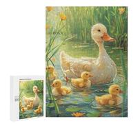 Jigsaw Puzzles 500 PCS for Teenagerss Cute Ducks Jigsaws for Adults Hands-on Game But Fun And Humorous Birthday Present, Gifts, 500 PCS