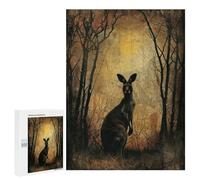 Jigsaw Puzzles 500 PCS for Teenagerss Desolate Kangaroo Adult Jigsaw Puzzle DIY Toys For Family Fun Educational Challenge 500 PCS