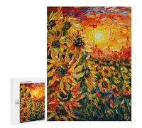 Jigsaw Puzzles 500 PCS for Teenagerss Echoes of The Sun Puzzles for Adults Fun Games Difficult Hard Challenging To Complete 500 PCS