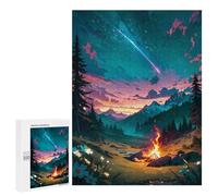 Jigsaw Puzzles 500 PCS for Teenagerss FirePlace Wonderland Jigsaw for Adults Hands-on Game But Fun And Humorous for Birthday, Chrismas 500 PCS