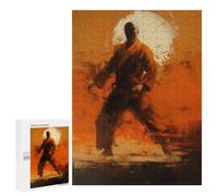 Jigsaw Puzzles 500 PCS for Teenagerss Graceful Karate Art Jigsaws for Adults Hands-on Game But Fun And Humorous Birthday Present, Gifts, 500 PCS