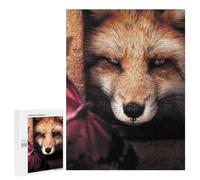 Jigsaw Puzzles 500 PCS for Teenagerss Hiding Fox And Butterfly Jigsaw for Adults Hands-on Game But Fun And Humorous for Birthday, Chrismas 500 PCS