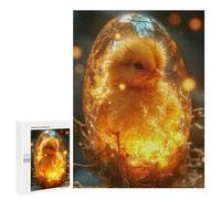 Jigsaw Puzzles 500 PCS for Teenagerss Little Chick Egg Rebirth Jigsaw for Adults DIY Toys Analysis And Logic Deal As Gifts for The Whole Family 500 PCS