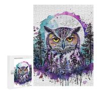 Jigsaw Puzzles 500 PCS for Teenagerss Owl Wild Life Jigsaw for Adults Hands-on Game But Fun And Humorous for Birthday, Chrismas 500 PCS