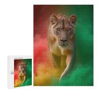 Jigsaw Puzzles 500 PCS for Teenagerss Rasta Lioness Jigsaws for Adults Toy Wall Decor Difficult Hard Challenging To Complete 500 PCS