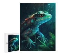 Jigsaw Puzzles 500 PCS for Teenagerss Salamander Pretty Jigsaws for Adults Relax Games Precision Cutting Deal As Gifts for The Whole Family 500 PCS