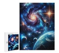 Jigsaw Puzzles 500 PCS for Teenagerss Stardust Symphony Jigsaw for Adults DIY Toys Analysis And Logic Deal As Gifts for The Whole Family 500 PCS