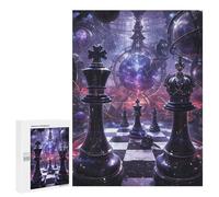 Jigsaw Puzzles 500 PCS for Teenagerss The Time of Chess Jigsaws for Adults Toy Wall Decor Difficult Hard Challenging To Complete 500 PCS