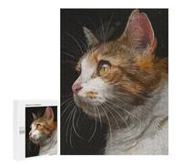 Jigsaw Puzzles 500 PCS for Teenagerss Vintage Vector Cat Jigsaw for Adults Hands-on Game But Fun And Humorous for Birthday, Chrismas 500 PCS