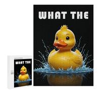 Jigsaw Puzzles 500 PCS for Teenagerss What The Duck Jigsaw for Adults DIY Toys But Fun And Humorous Educational Challenge 500 PCS