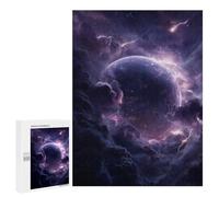Jigsaw Puzzles 500 PCS Galactic Storms Cosmic Energy Display -2 Jigsaws for Adults Puzzle But Fun And Humorous Every Piece Is Unique - Family Fun & Game Night 500 PCS