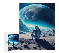 Jigsaw Puzzles 500 PCS Lunar Outlook Teenagers Puzzles Relax Games Difficult Challenge Unique Birthday And Xmas Gifts 500 PCS