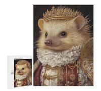 Jigsaw Puzzles 500 PCS Royal Hedgehog Portrait-2 Jigsaw for Teenagers Improve Memory Difficult And Challenge Brainteaser Family Games 500 PCS