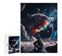 Jigsaw Puzzles 500 PCS Watching Cosmos Teenagers Puzzles Relax Games Difficult Challenge Unique Birthday And Xmas Gifts 500 PCS