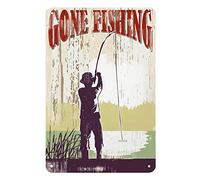 Jigsaw Puzzles 500 Piece for Adults - Gone Fishing Wooden Puzzle Fun Games Stress Relief Toys for Home Decor Living Room Decor