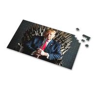Jigsaw Puzzles 500 Pieces A Man In A Suit Sits On A Throne Made Of Swords, Holding Two Crossed Picture Puzzle Jigsaw Puzzles 1000 Pieces Puzzles For Adults 1000(300PCS)