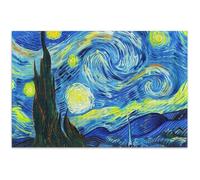 Jigsaw Puzzles 500 Pieces Adult Gifts for Puzzle Lovers Puzzle Fall Scene Animal Colorful Art Starry Night, 20.5x14.9 Inch