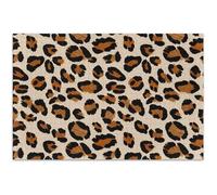 Jigsaw Puzzles 500 Pieces Adult Leopard Print Beige Funny Puzzle Game Gifts Fun Nature Puzzle Floral Art Painting, 20.5x14.9 Inch