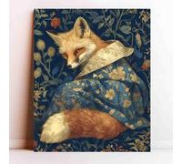 Jigsaw Puzzles 500 Pieces for Adult Children Retro Fox Parent-Child Family Leisure Entertainment Fun Interactive Exquisite Wooden Gift