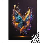 Jigsaw Puzzles 500 Pieces for Adults Colorful Butterfly2 Jigsaw Puzzles 500 Pieces for Adults 500pcs (52x38cm)