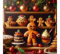 Jigsaw Puzzles 500 Pieces for Adults, Cookie Cabinet 500 Piece jigsaw puzzles for adults 18x18inch, Fun Educational Puzzle Games, Beautiful Decoration puzzle