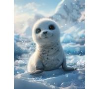 Jigsaw Puzzles 500 Pieces For Adults, Difficult Puzzle for adults 500 pieces, Challenging Jigsaws Perfect for Game Nights, Classic Puzzles for Home Wall Decoration(Winter Seal)