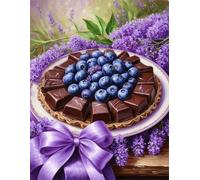 Jigsaw Puzzles 500 Pieces For Adults, Difficult Puzzle for adults 500 pieces, Challenging Jigsaws Perfect for Game Nights, Classic Puzzles for Home Wall Decoration(Blueberry Chocolate)