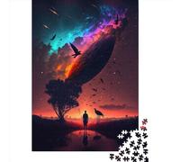 Jigsaw Puzzles 500 Pieces for Adults | Dreamy Surreal Sunset Puzzles | 500 Piece Jigsaw Educational Games Home Decoration Puzzle 500pcs (52x38cm)