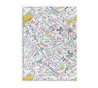 Jigsaw Puzzles 500 Pieces for Adults Families Puzzle Game for The Whole Challenging Puzzles,Colorful Math Doodles On Grid