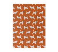 Jigsaw Puzzles 500 Pieces for Adults Families Puzzle Game for The Whole Challenging Puzzles,Jack Russell Terriers Orange Cute Dog Jack Russells