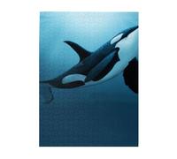 Jigsaw Puzzles 500 Pieces for Adults Families Puzzle Game for The Whole Challenging Puzzles,The Dreamer Orca