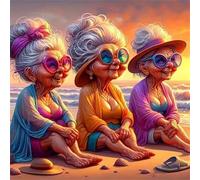 Jigsaw Puzzles 500 Pieces for Adults, puzzles for adults 500 Piece Beautiful Colourful Artwork, Challenging Puzzle Game for Family, Theme:Anime Elderly Beach