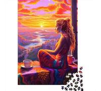 Jigsaw Puzzles 500 Pieces for Adults Rainbow Spirit Puzzle for Adults Woodenboard Puzzles Family Decoration 500pcs (52x38cm)