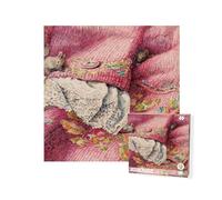 Jigsaw Puzzles 500 Pieces Puzzles for Adults Art Puzzles Museum Collection Famous Paintings Jigsaw Puzzles, Art Famous Oil Painting Jigsaw Puzzle 500 Pieces (The Mice Stitching Button-Holes)