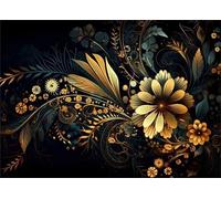 Jigsaw Puzzles 500 pieces,Puzzles for Adults,Challenging Educational Family Activity Games Home Decoration Puzzle Elegant Flowers,20.5 x 15 Inch