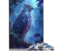 Jigsaw Puzzles 500 Pieces Tropical Majestic Eagle Puzzle for Adults Woodenboard Puzzles Christmas Puzzle Gifts 500pcs (52x38cm)