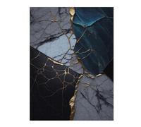 Jigsaw Puzzles 52x38cm/1000pcs for Adults Abstract Marble Kintsugi Puzzle for Adults Anti-Stress Toys But Fun And Humorous Birthday Present, Gifts, 52x38cm/1000pcs
