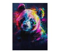 Jigsaw Puzzles 52x38cm/1000pcs for Adults Abstract Panda Jigsaws for Adults DIY Toys Presents for Women for Birthday, Chrismas 52x38cm/1000pcs