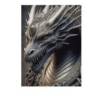 Jigsaw Puzzles 52x38cm/1000pcs for Adults Dragon Head Sculpture Jigsaws for Adults Relax Games Precision Cutting Help The Brain Exercise 52x38cm/1000pcs
