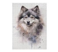 Jigsaw Puzzles 52x38cm/1000pcs for Adults Finnish Lapphund Dog Jigsaw Puzzle DIY Toys Pattern Assembly Gifts for Friends And Family 52x38cm/1000pcs